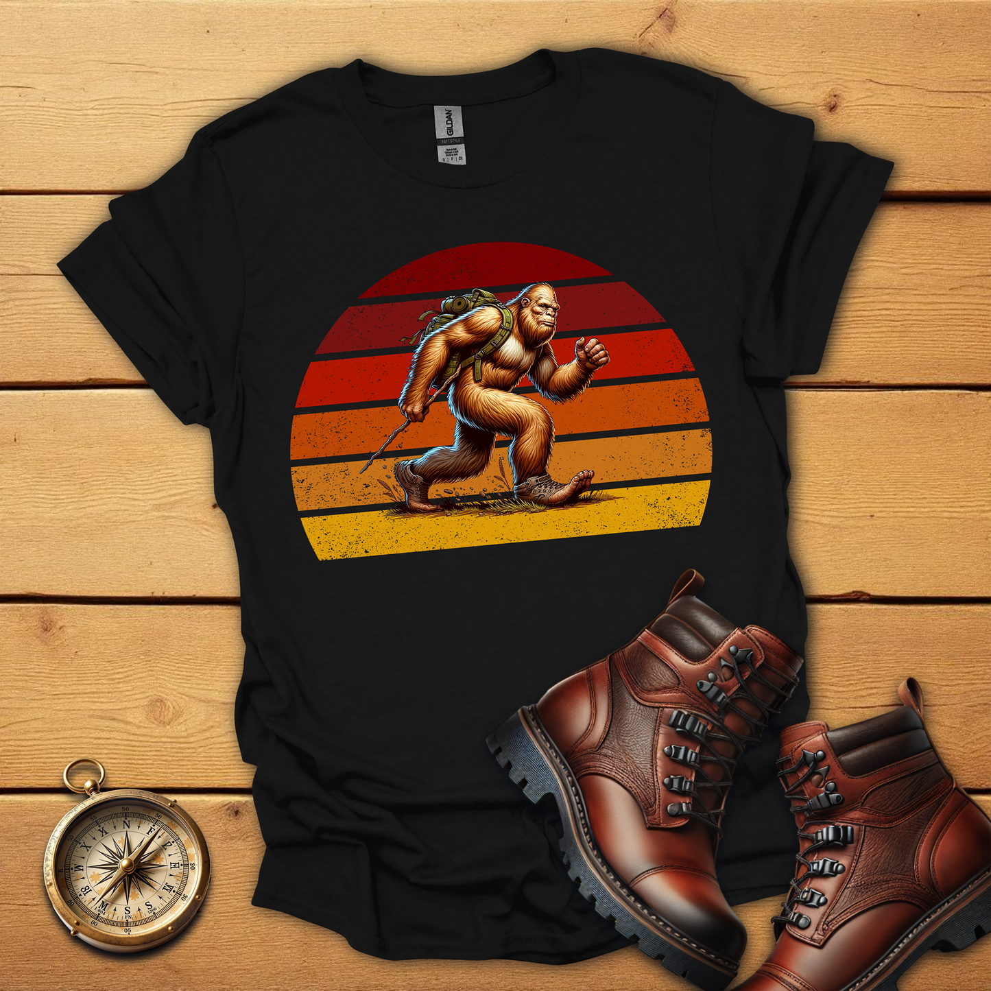 Bigfoot hiking T-Shirt