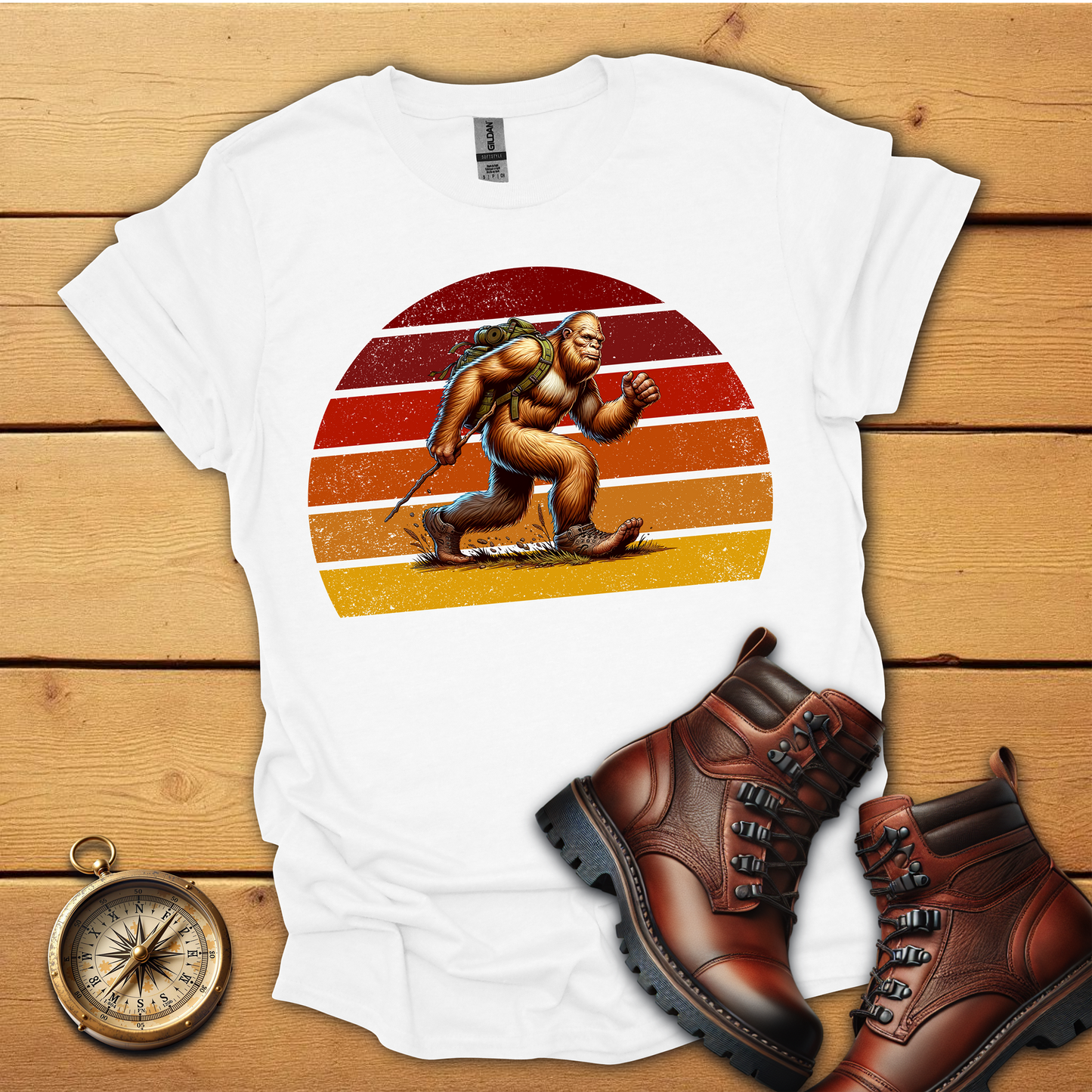 Bigfoot hiking T-Shirt