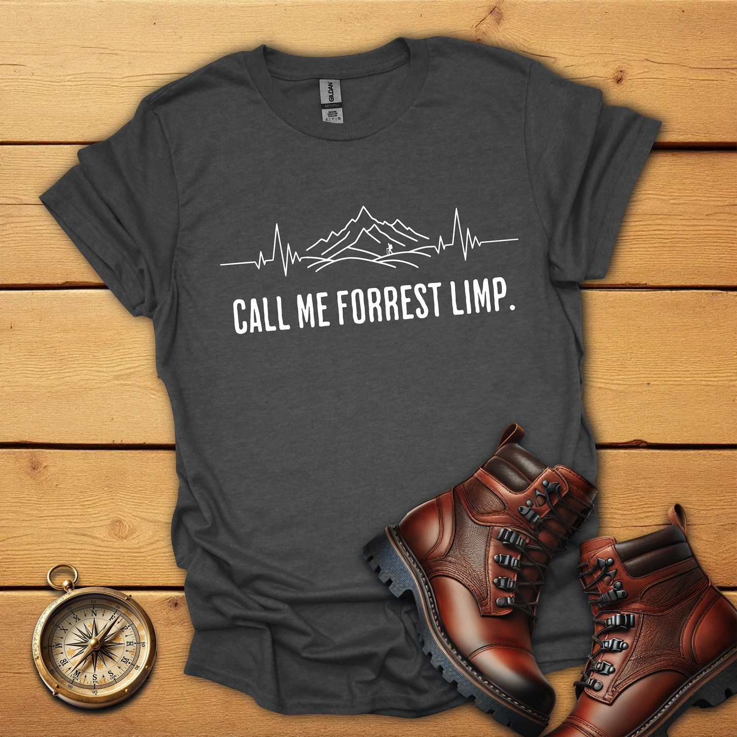 Call me Forrest Limp hiking T-Shirt