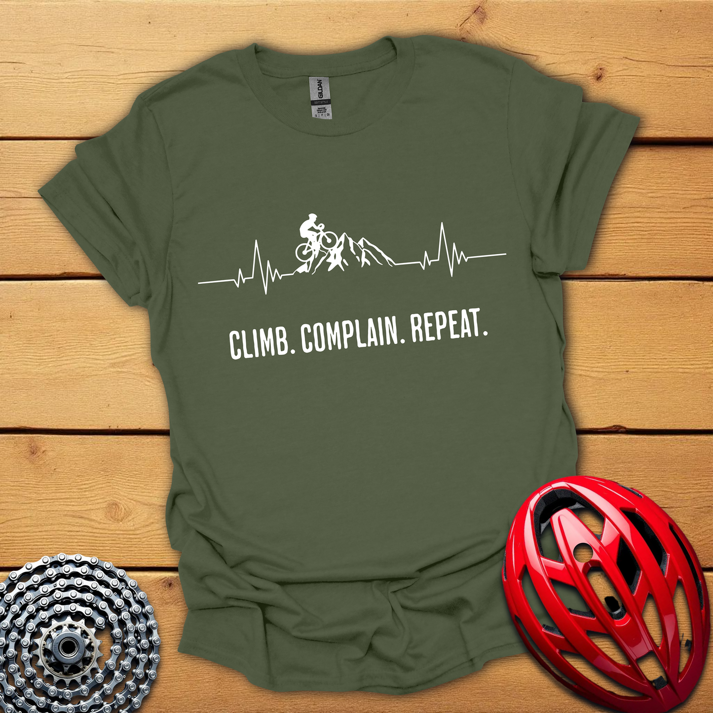 Climb. Complain. Repeat. T-Shirt