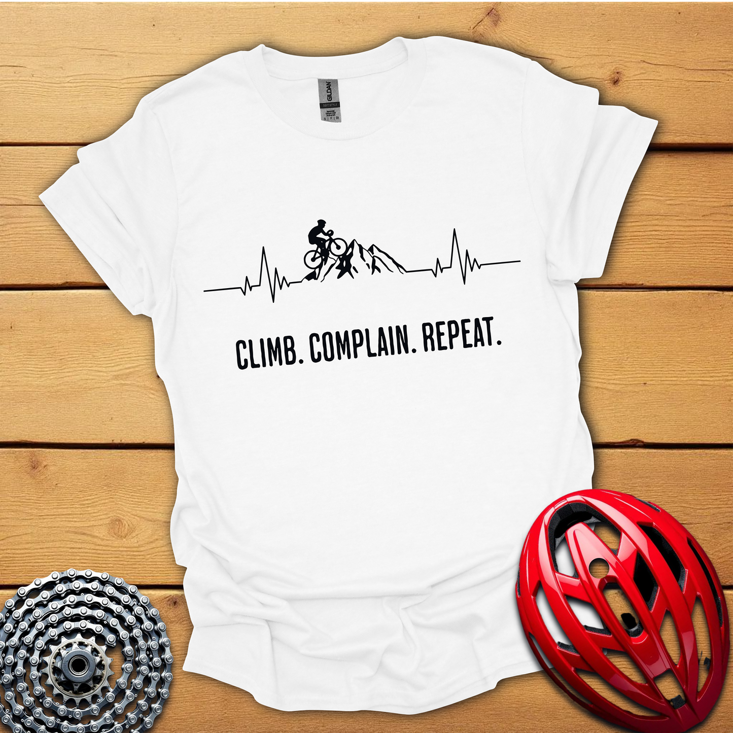 Climb. Complain. Repeat. T-Shirt
