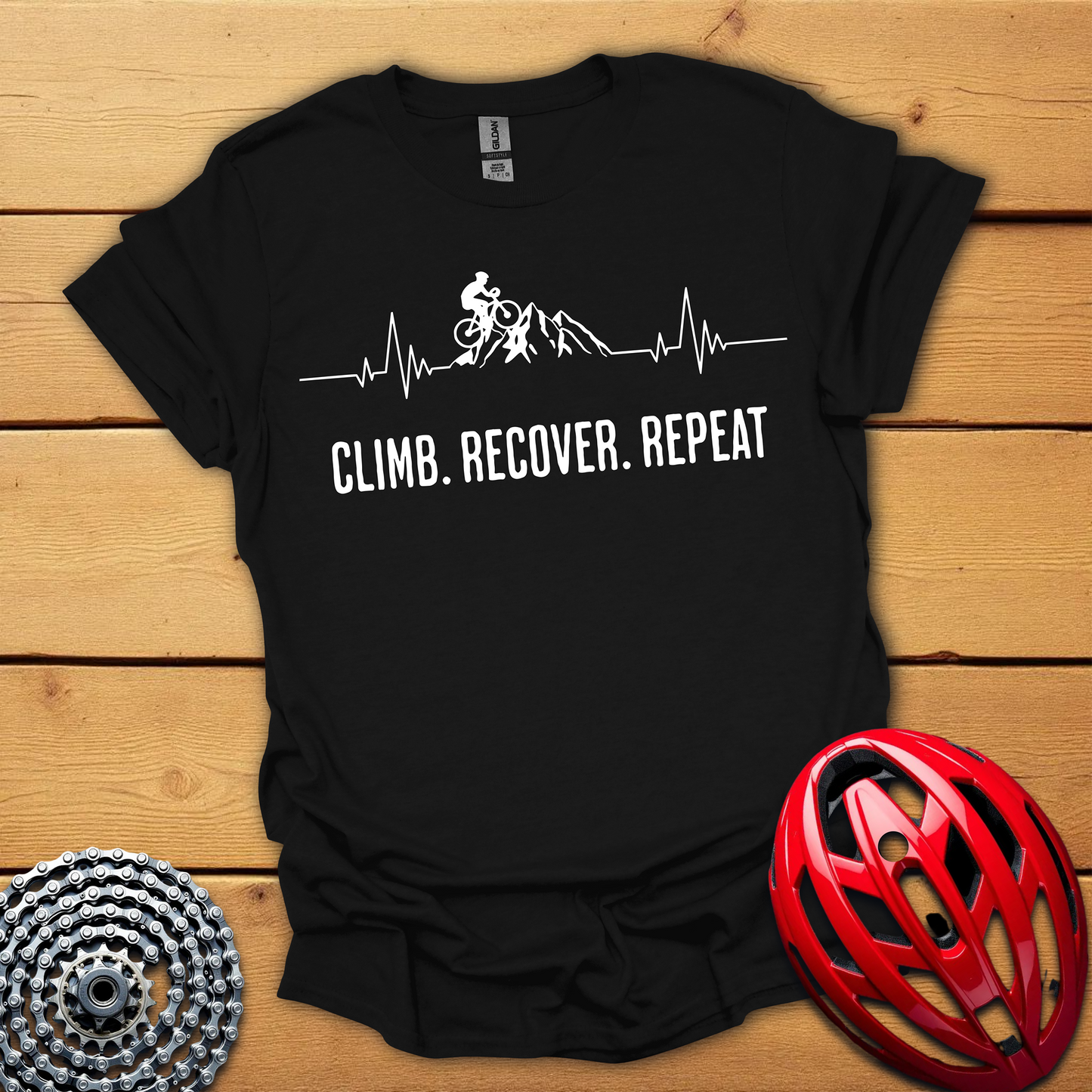 Climb. Recover. Repeat. T-Shirt