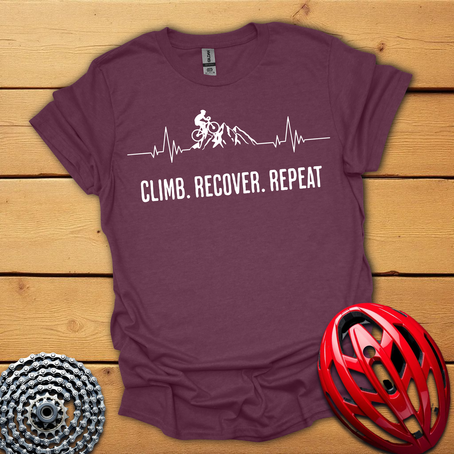 Climb. Recover. Repeat. T-Shirt