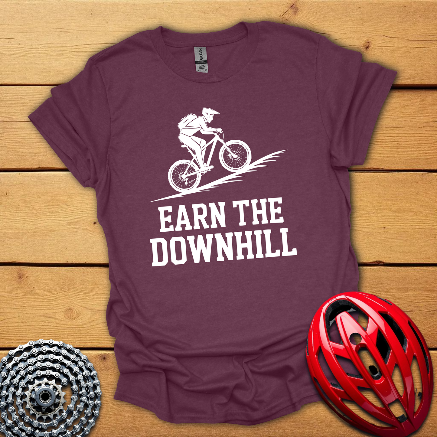 Earn the Downhill T-Shirt