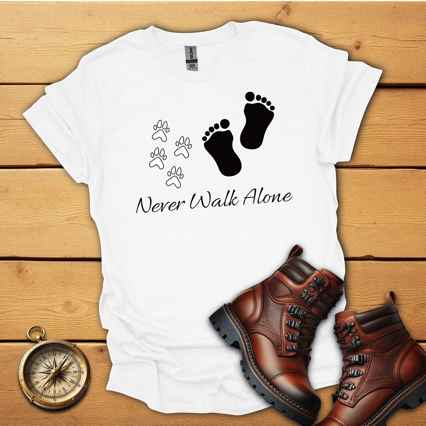 Never walk alone T-Shirt