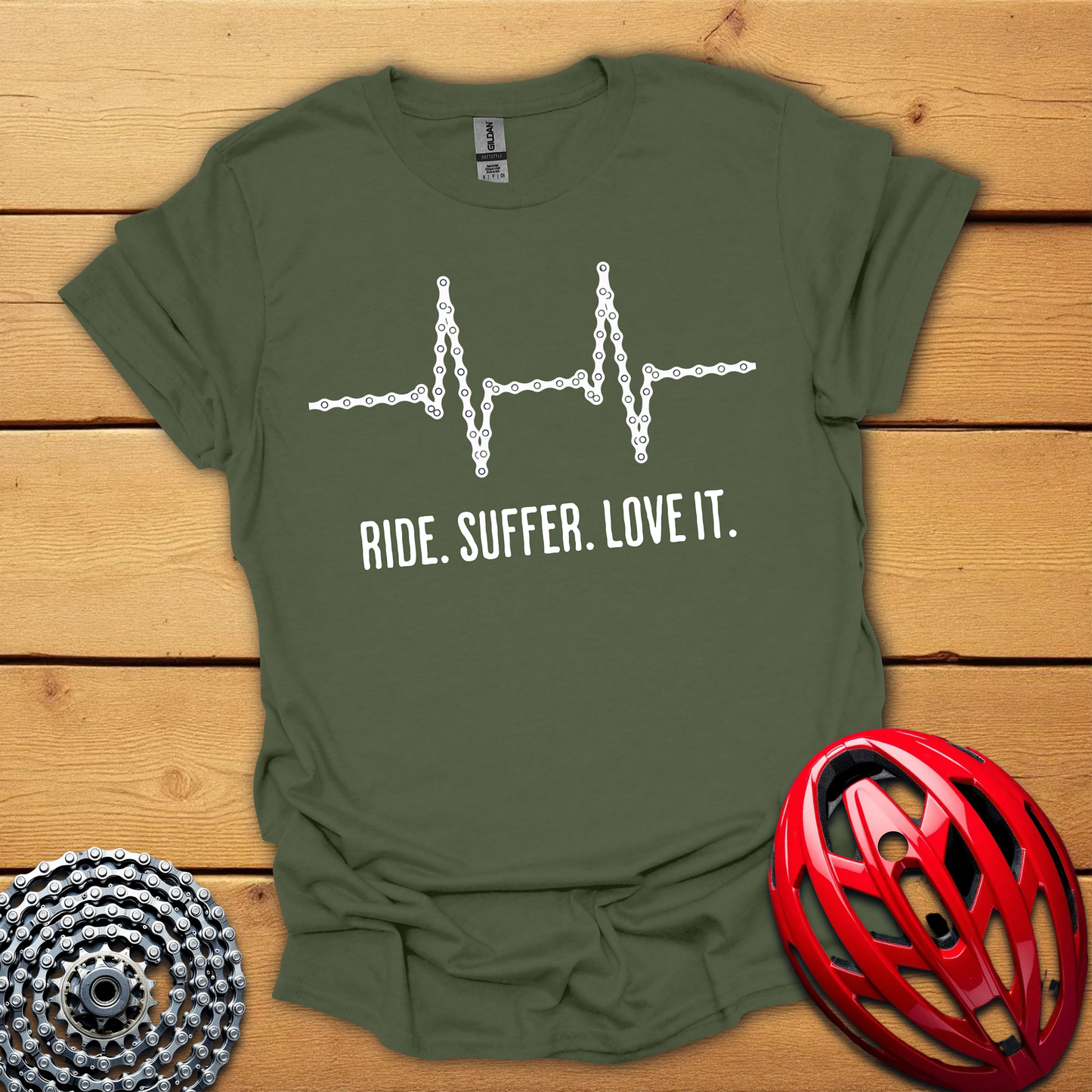 Ride Suffer Love it Cycling T-Shirt