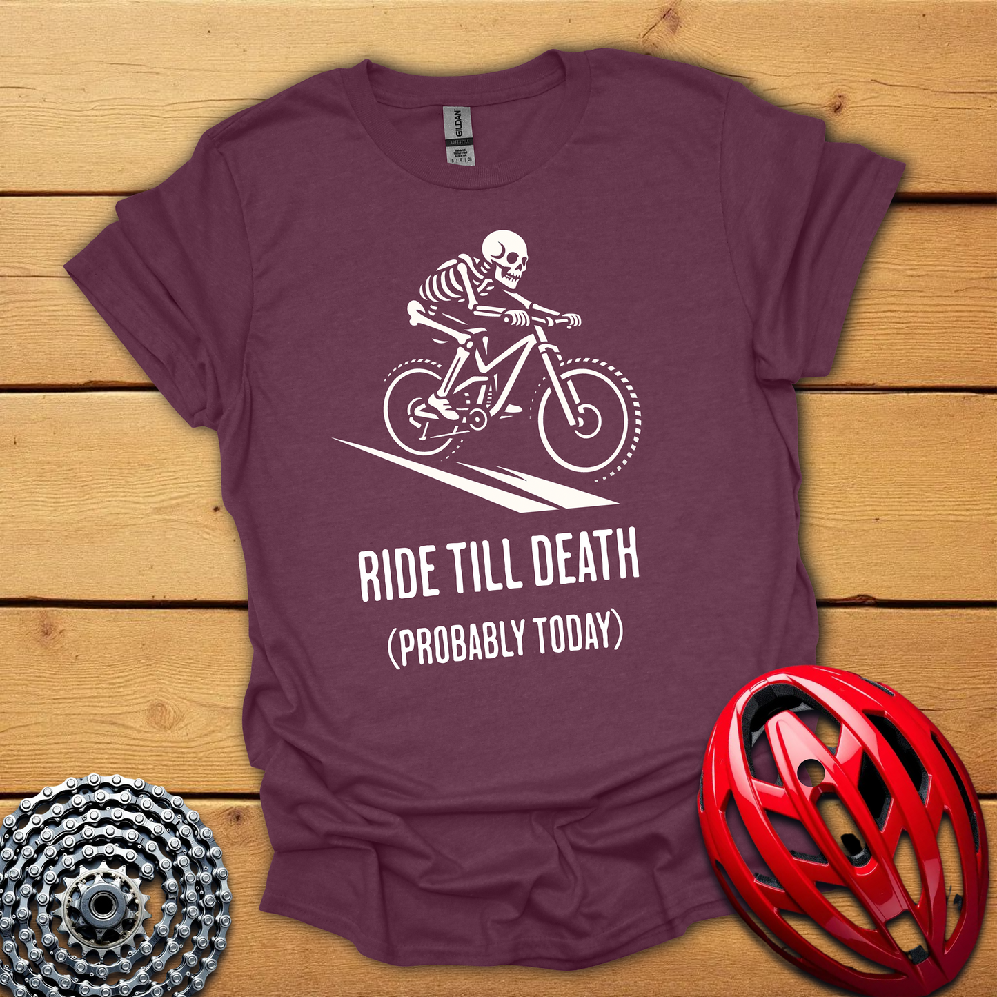 Ride till Death cycling T-Shirt