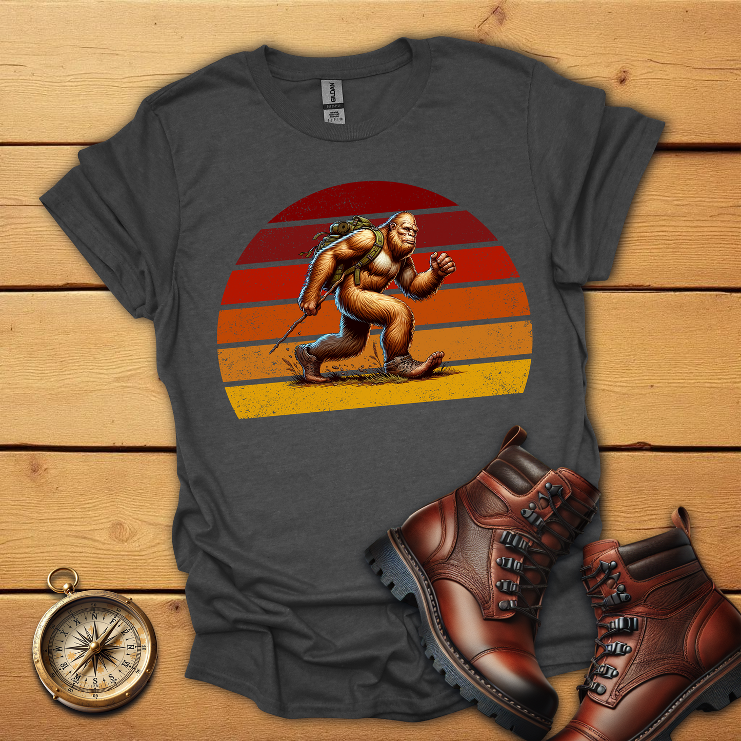 Bigfoot hiking T-Shirt