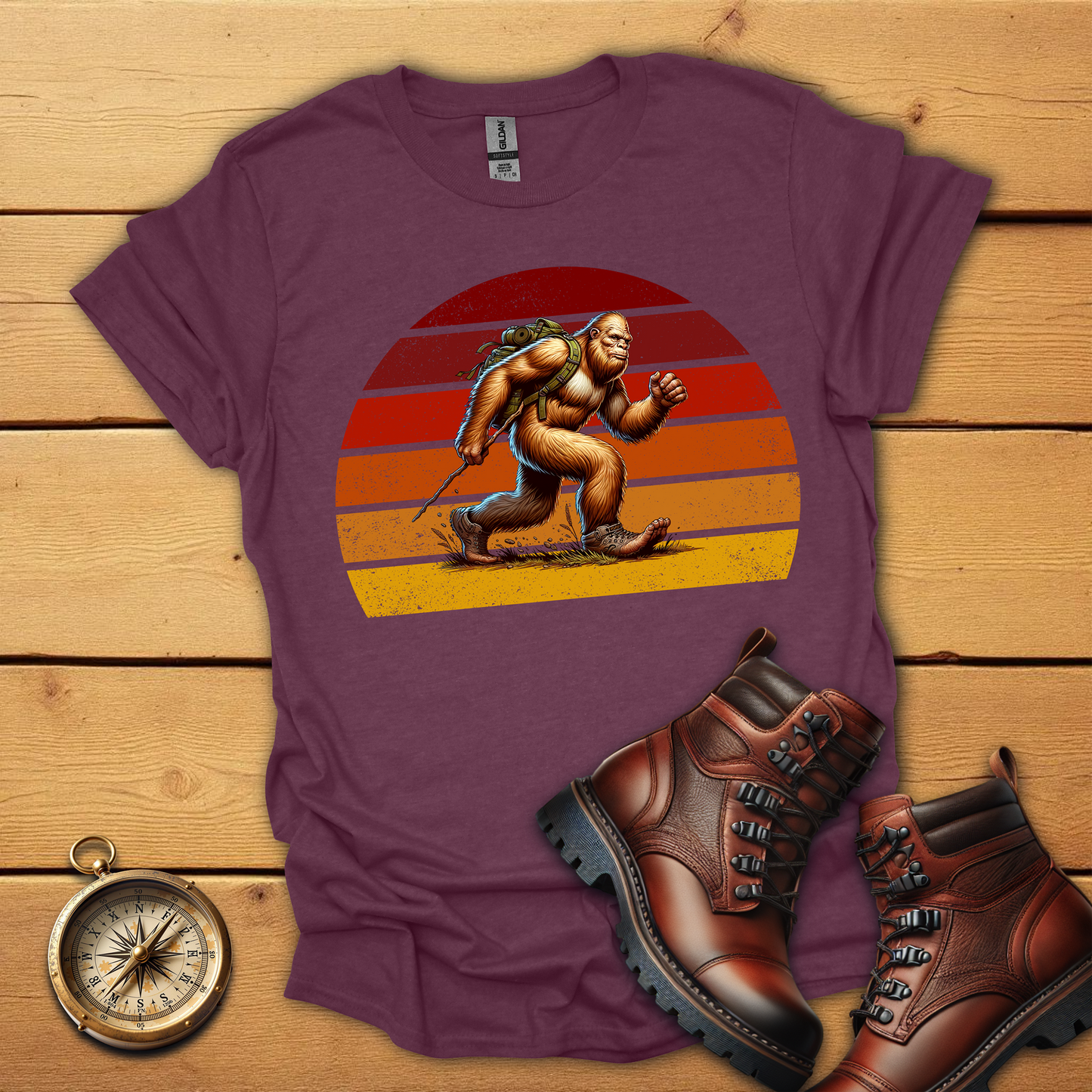 Bigfoot hiking T-Shirt