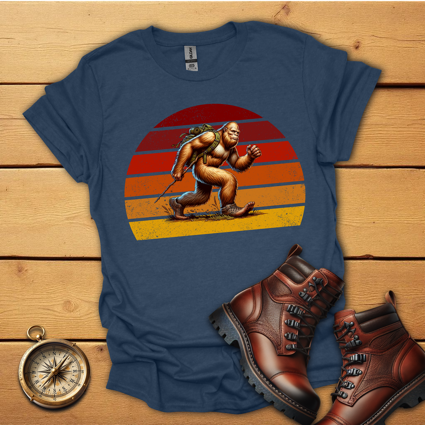 Bigfoot hiking T-Shirt