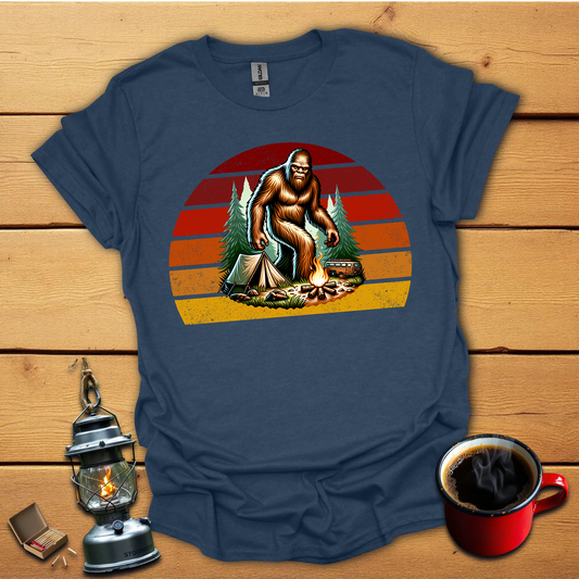 Bigfoot camping T-Shirt
