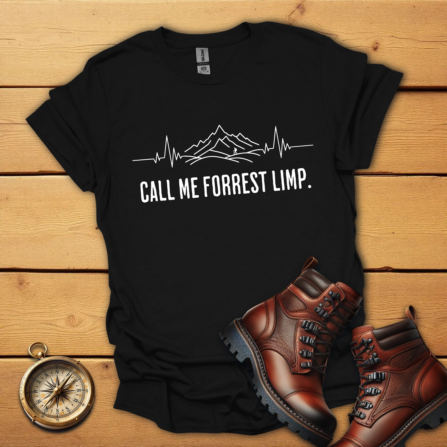 Call me Forrest Limp hiking T-Shirt