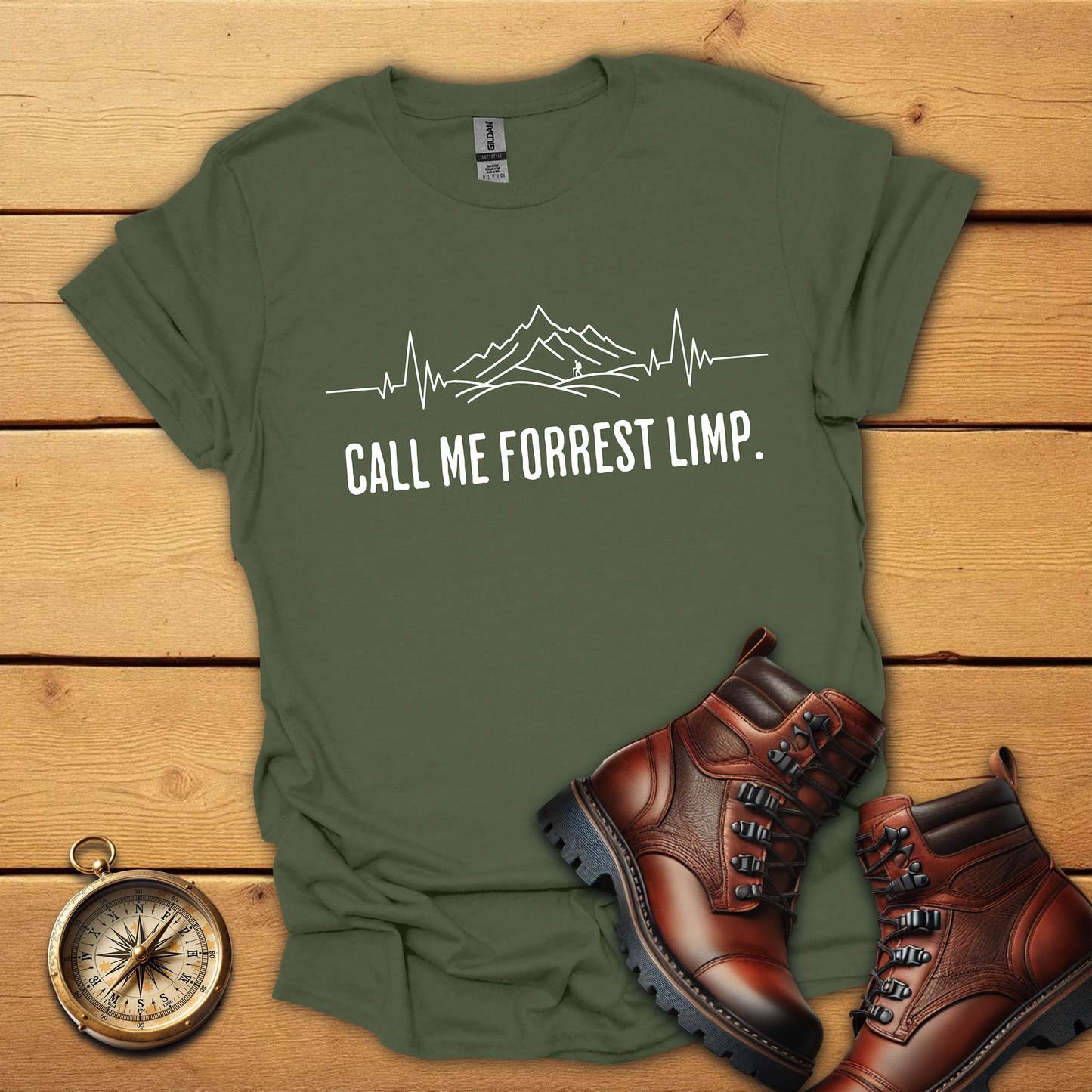 Call me Forrest Limp hiking T-Shirt