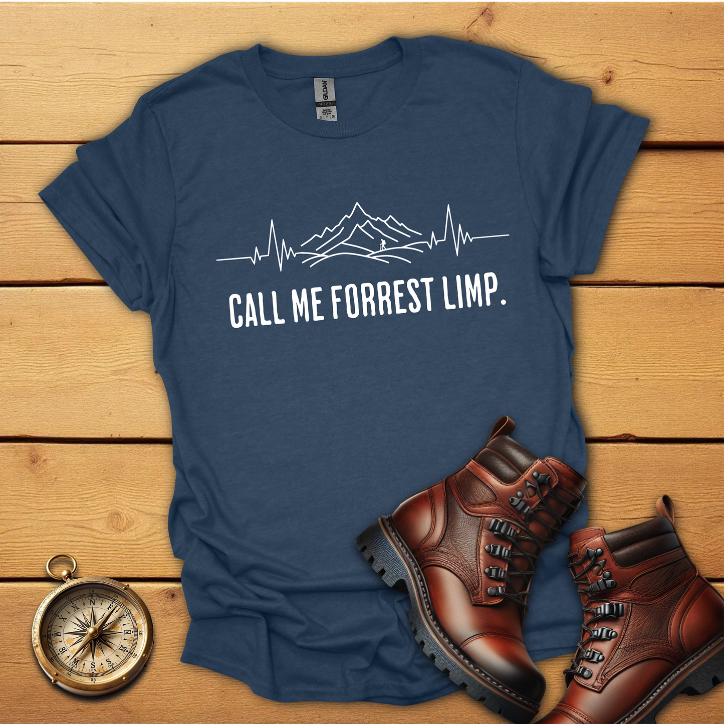 Call me Forrest Limp hiking T-Shirt