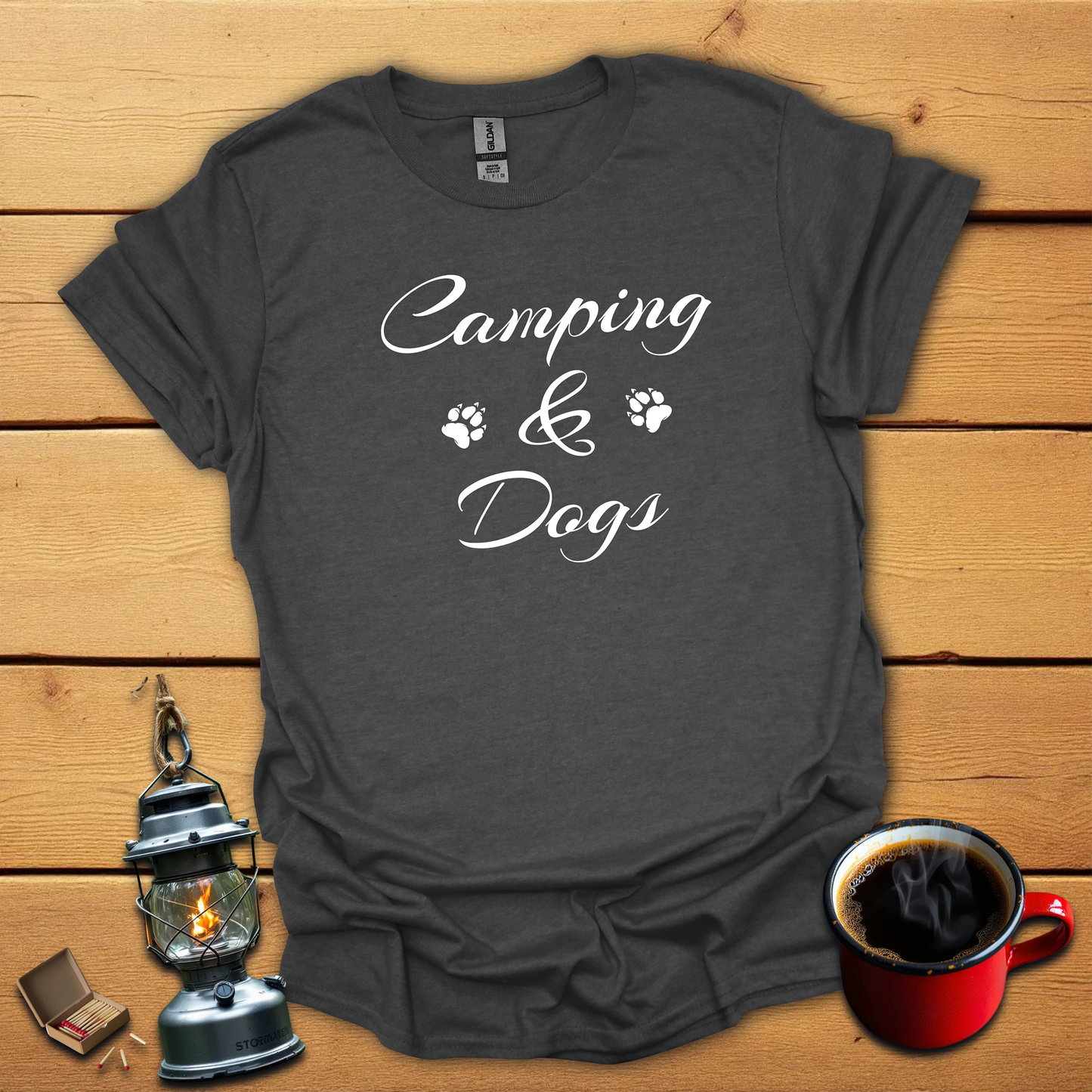 Camping & Dogs T-Shirt