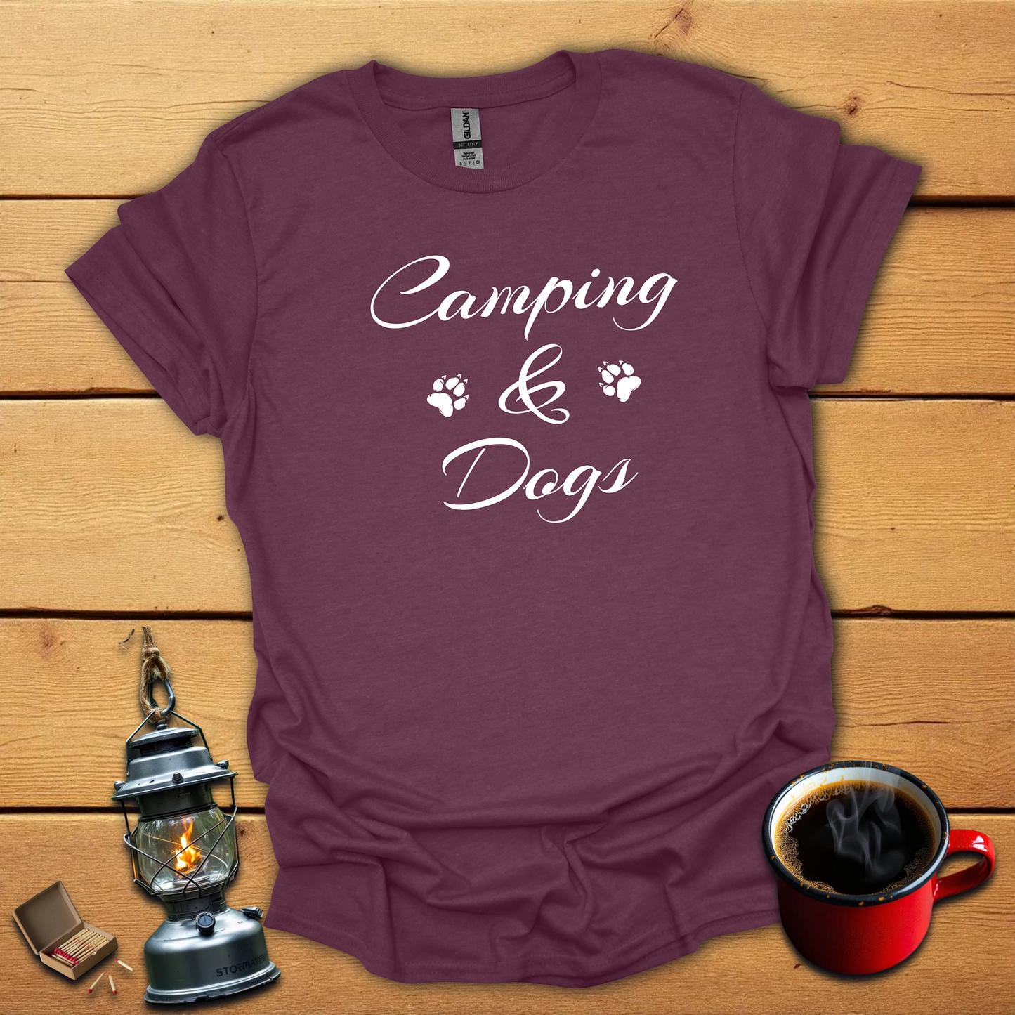 Camping & Dogs T-Shirt