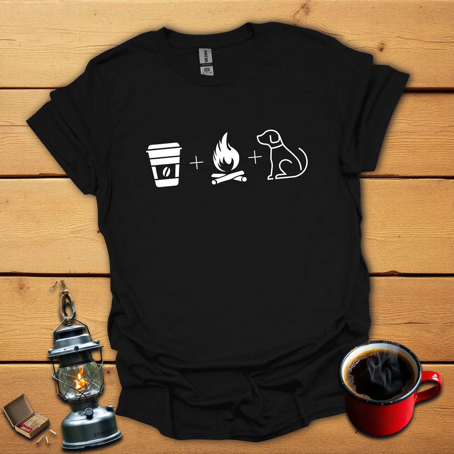 Camping with Dogs T-Shirt