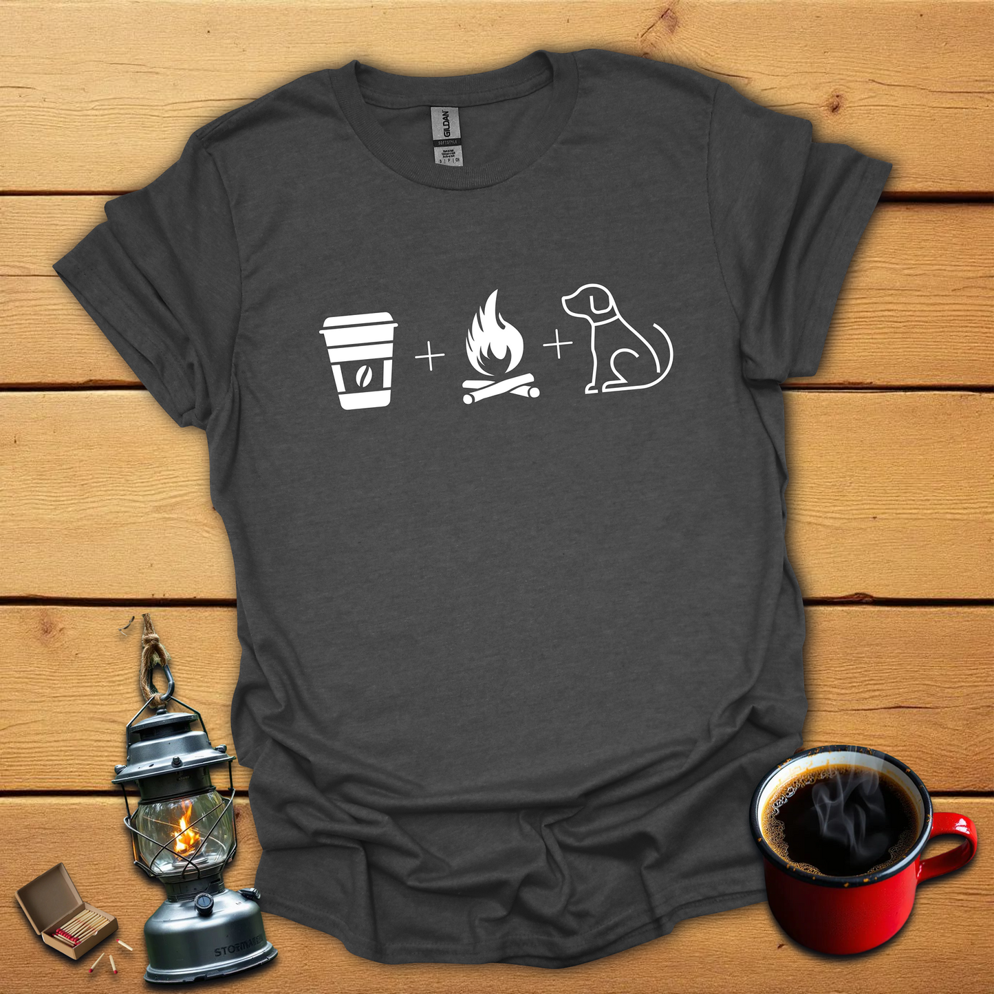 Camping with Dogs T-Shirt