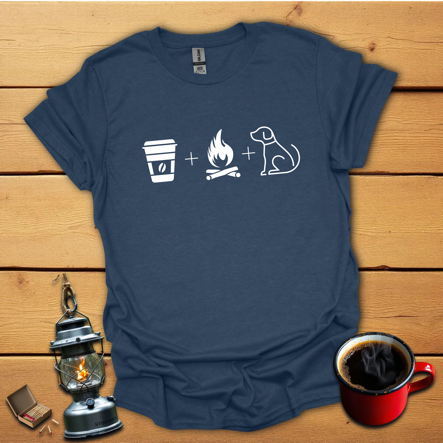 Camping with Dogs T-Shirt