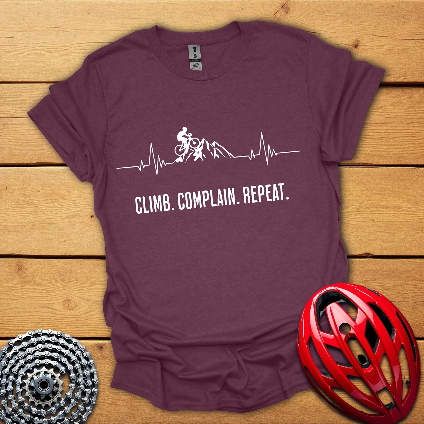 Climb. Complain. Repeat. T-Shirt