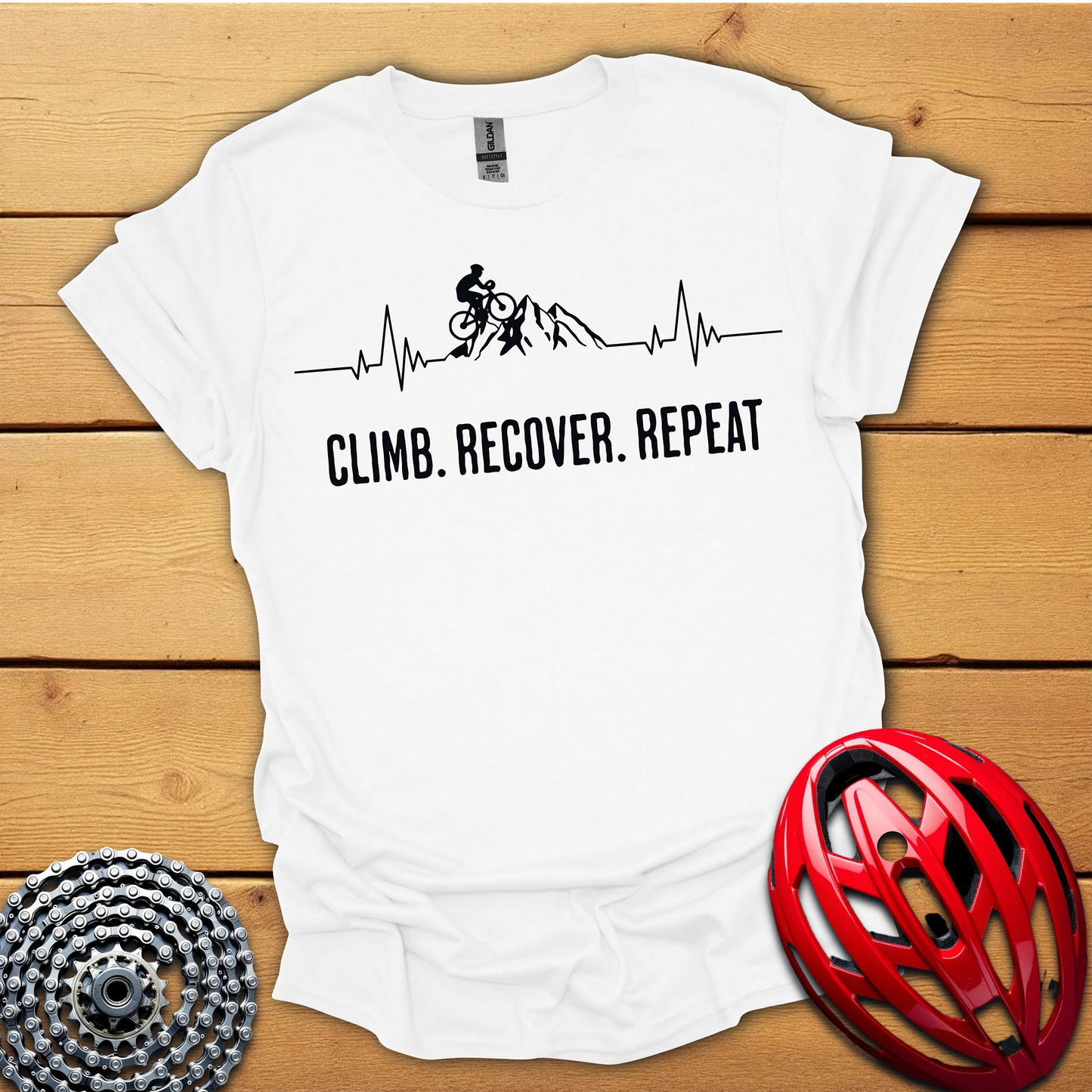 Climb. Recover. Repeat. T-Shirt