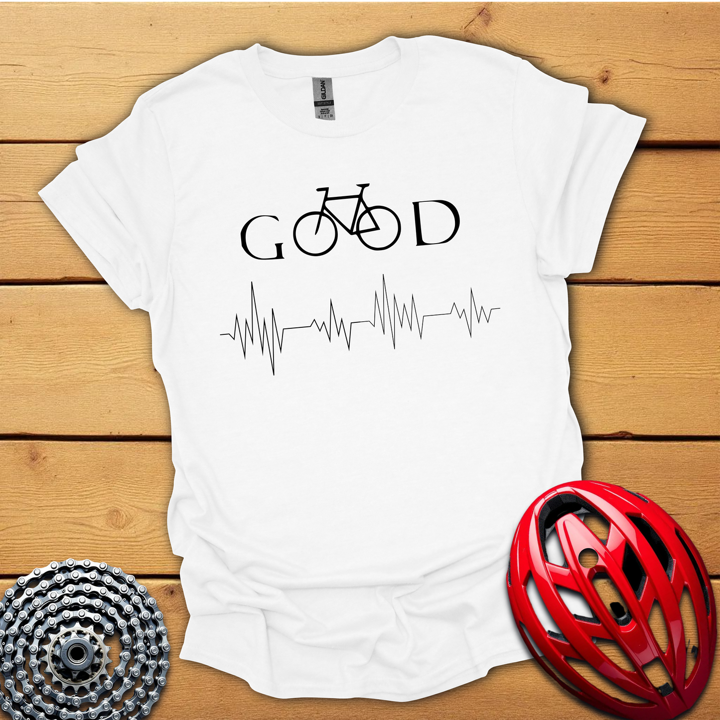 Cycling Heartbeat T-Shirt