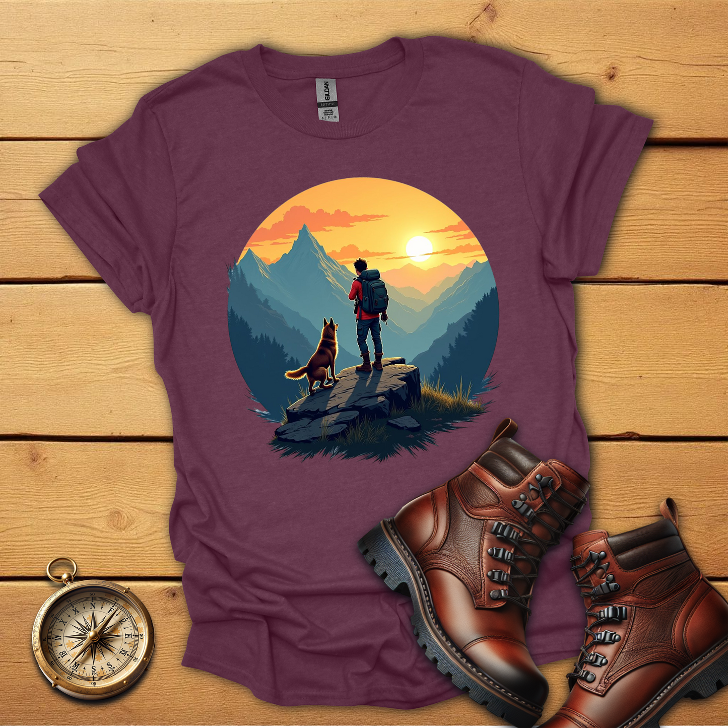 Dog Hiking T-Shirt