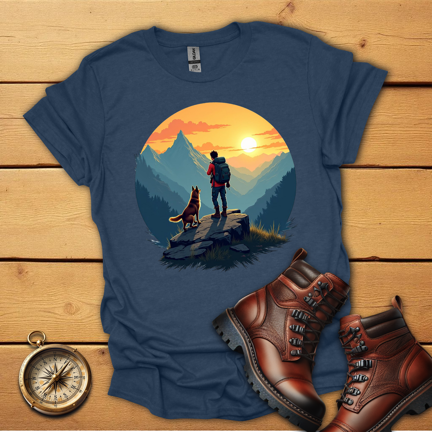 Dog Hiking T-Shirt