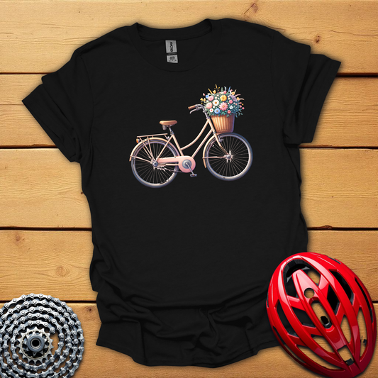 Floral bicycle T-Shirt