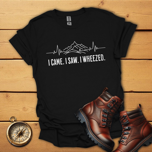 I came I saw I wheezed hiking T-Shirt