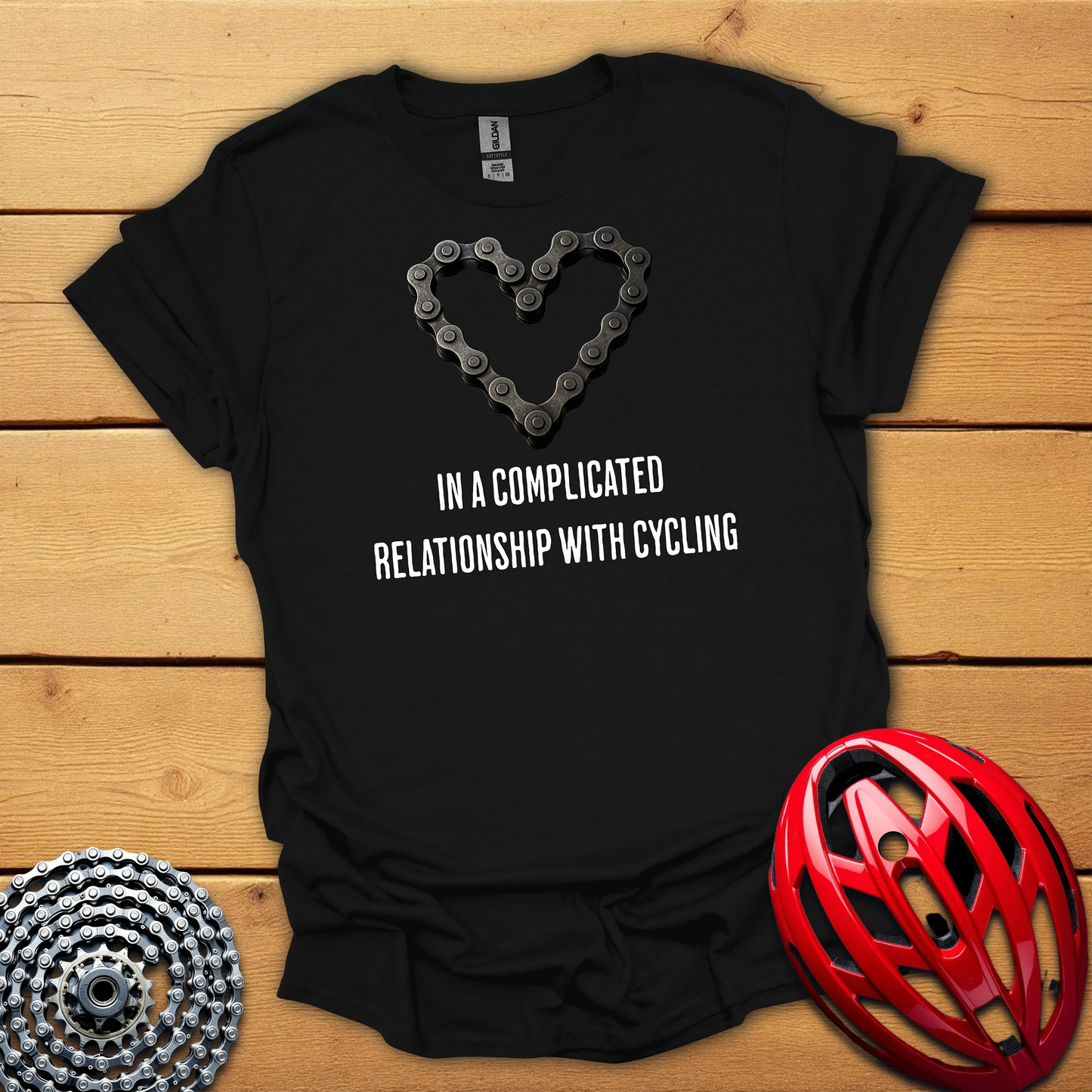In a complicated relationship cycling T-Shirt