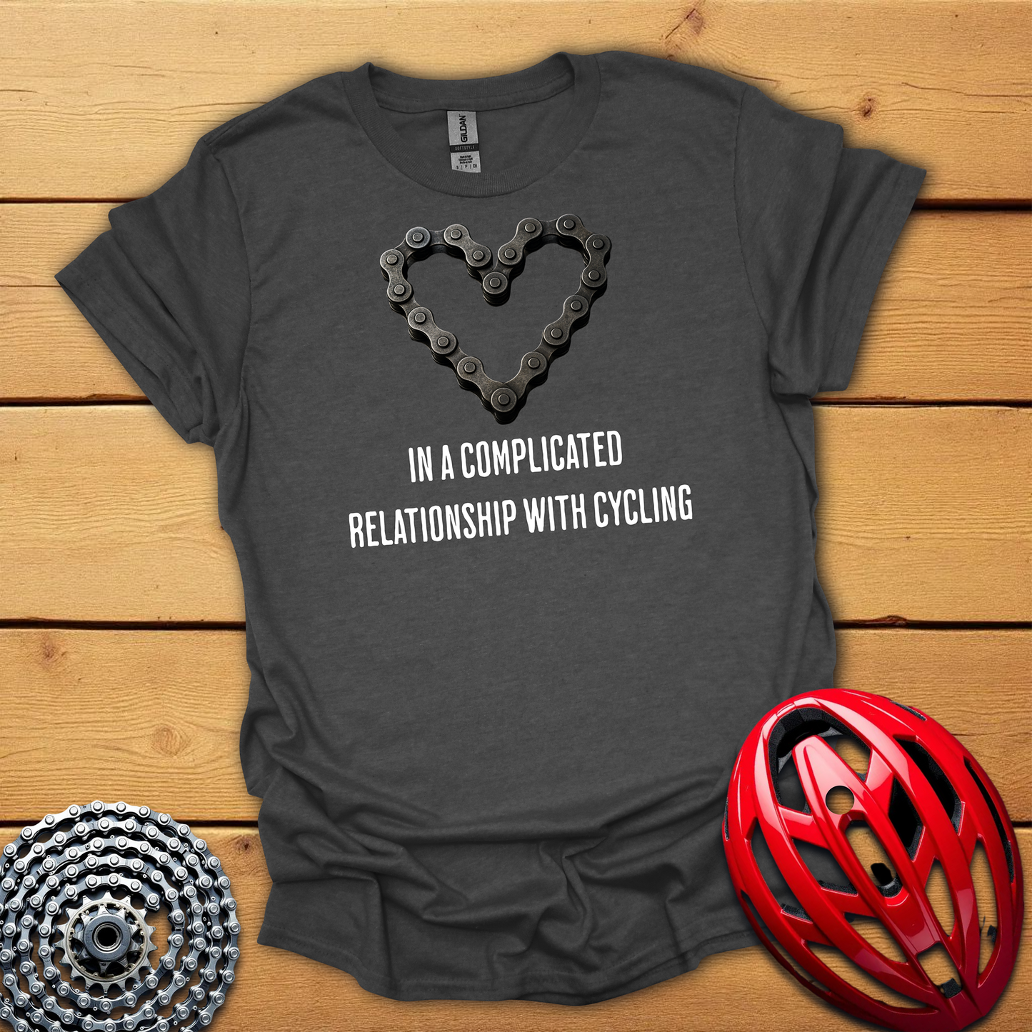 In a complicated relationship cycling T-Shirt