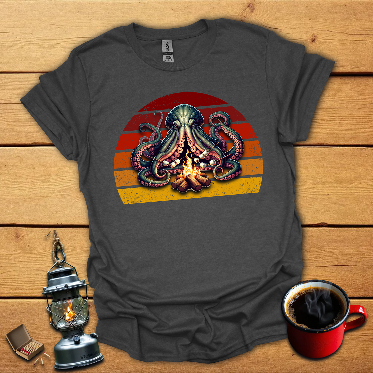 Kraken at the campfire T-Shirt