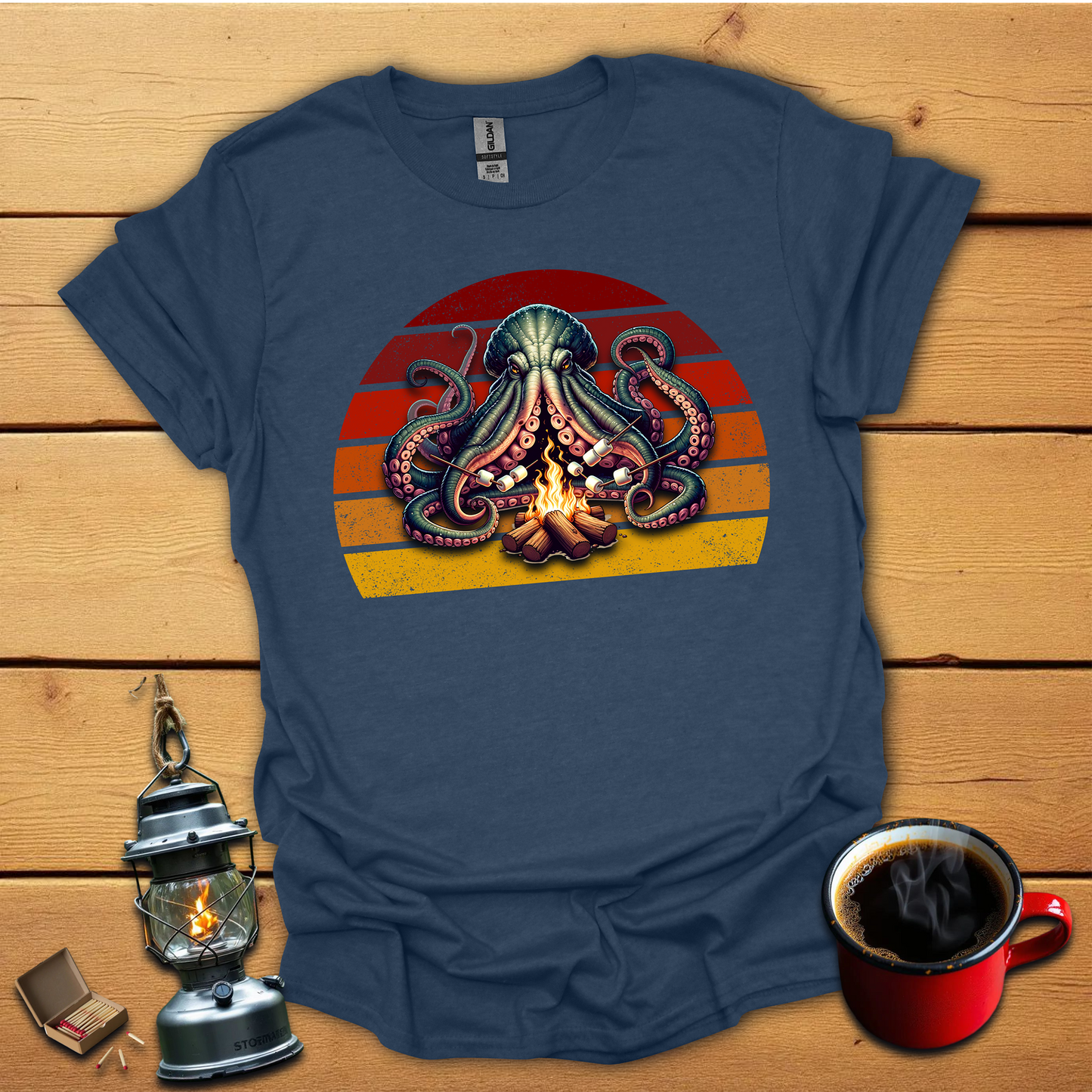 Kraken at the campfire T-Shirt