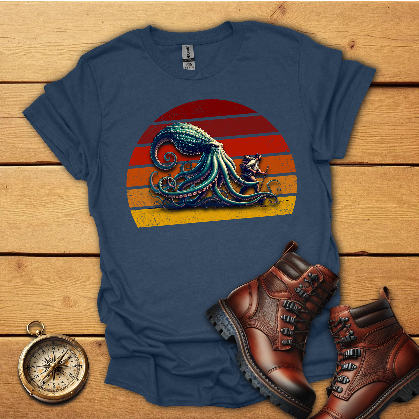 Kraken hiking T-Shirt