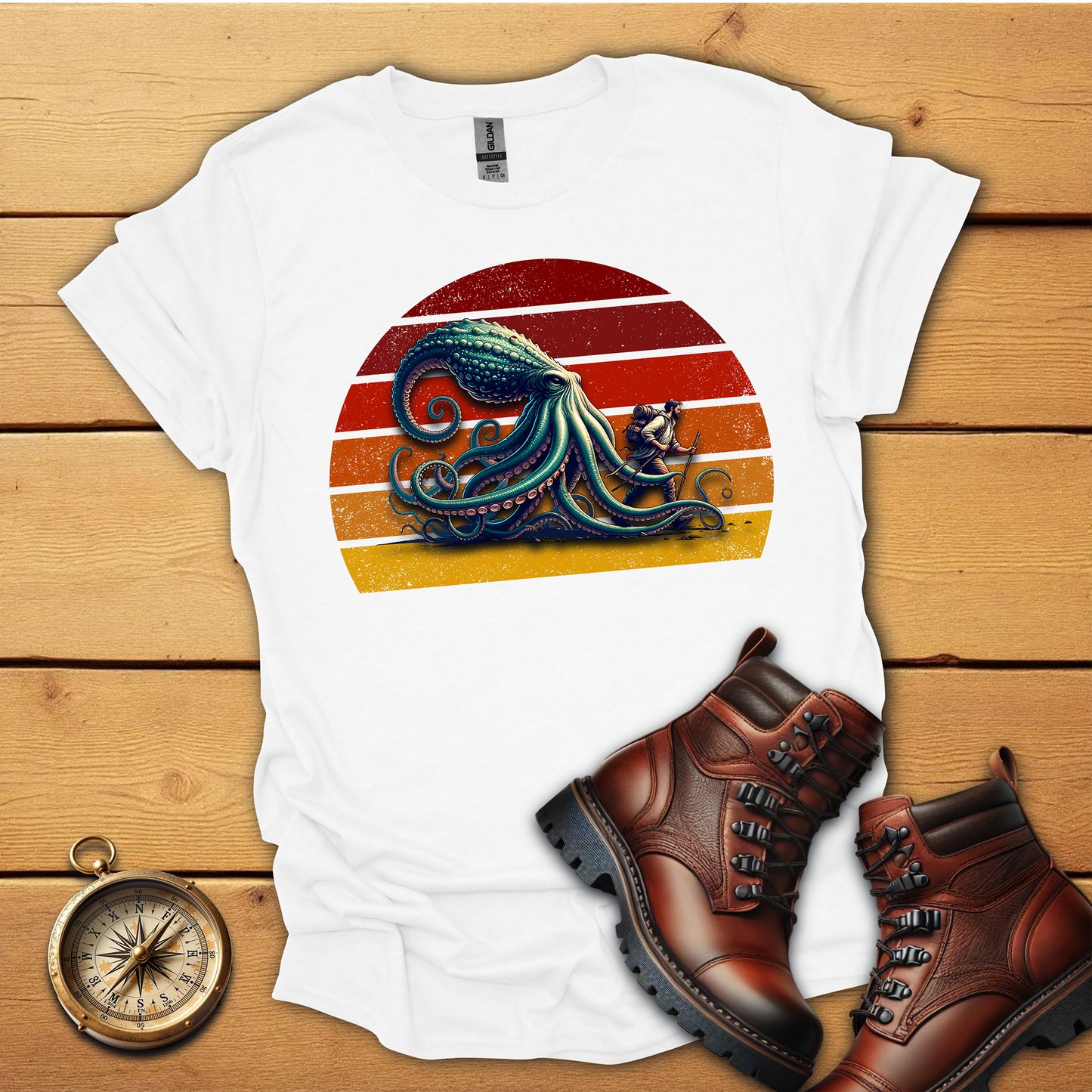 Kraken hiking T-Shirt