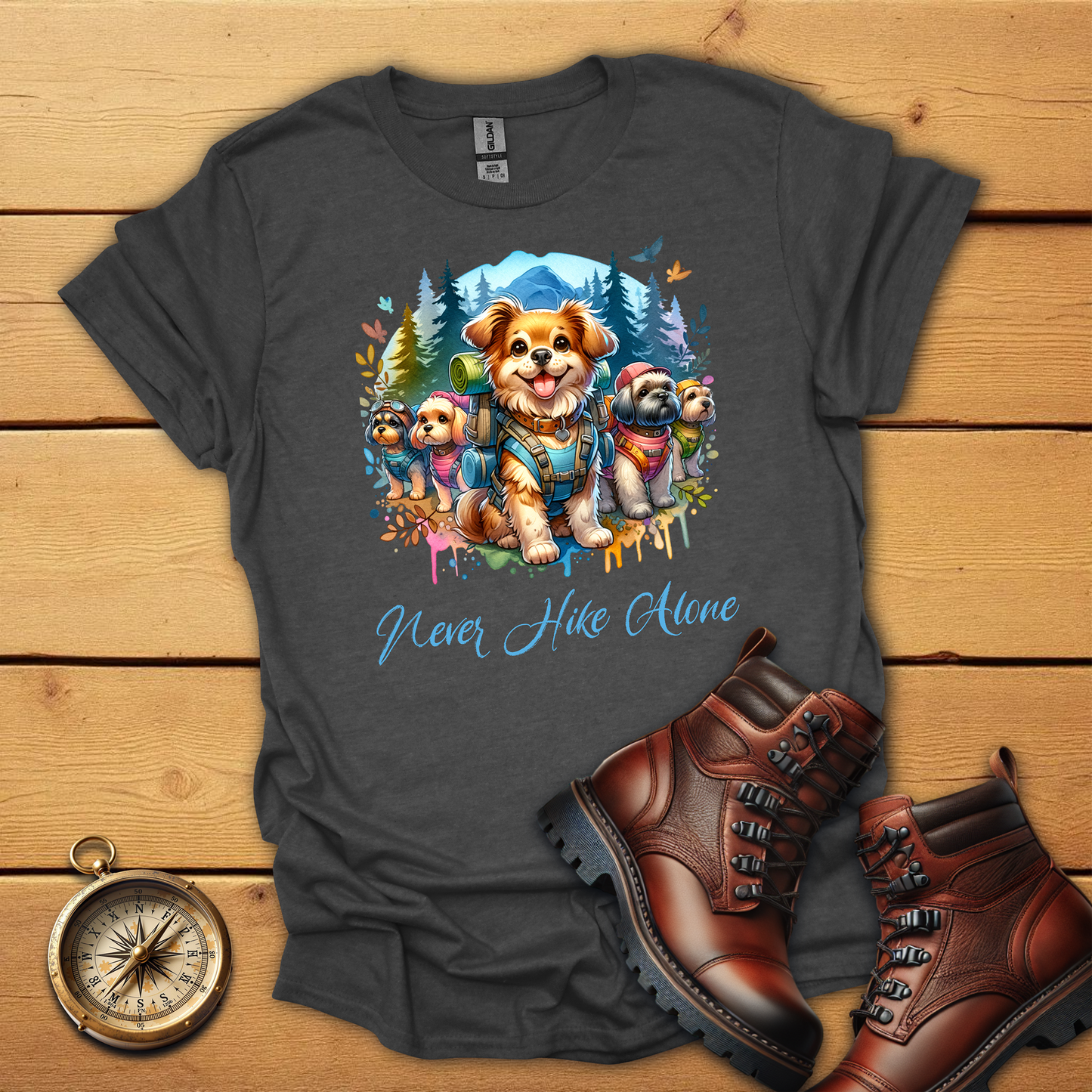 Never hike alone T-Shirt