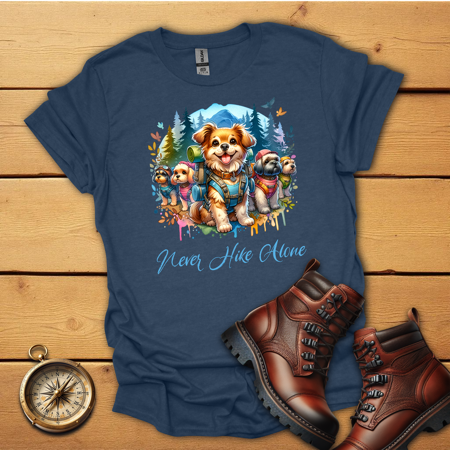 Never hike alone T-Shirt