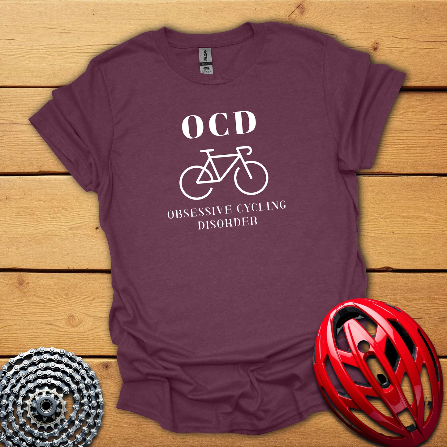 OCD Obsessive Cycling Disorder T-Shirt