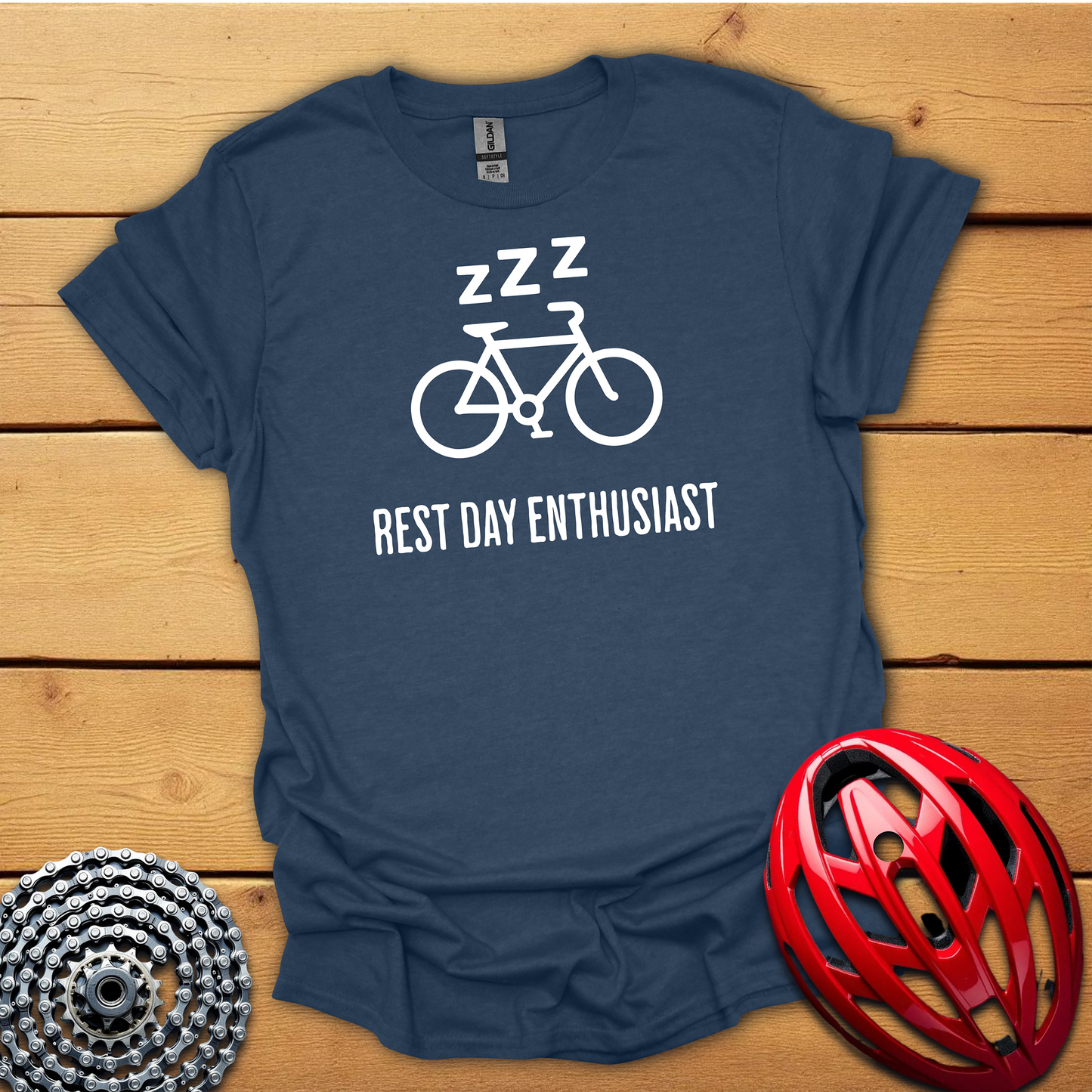 Rest Day Enthusiast cycling T-Shirt