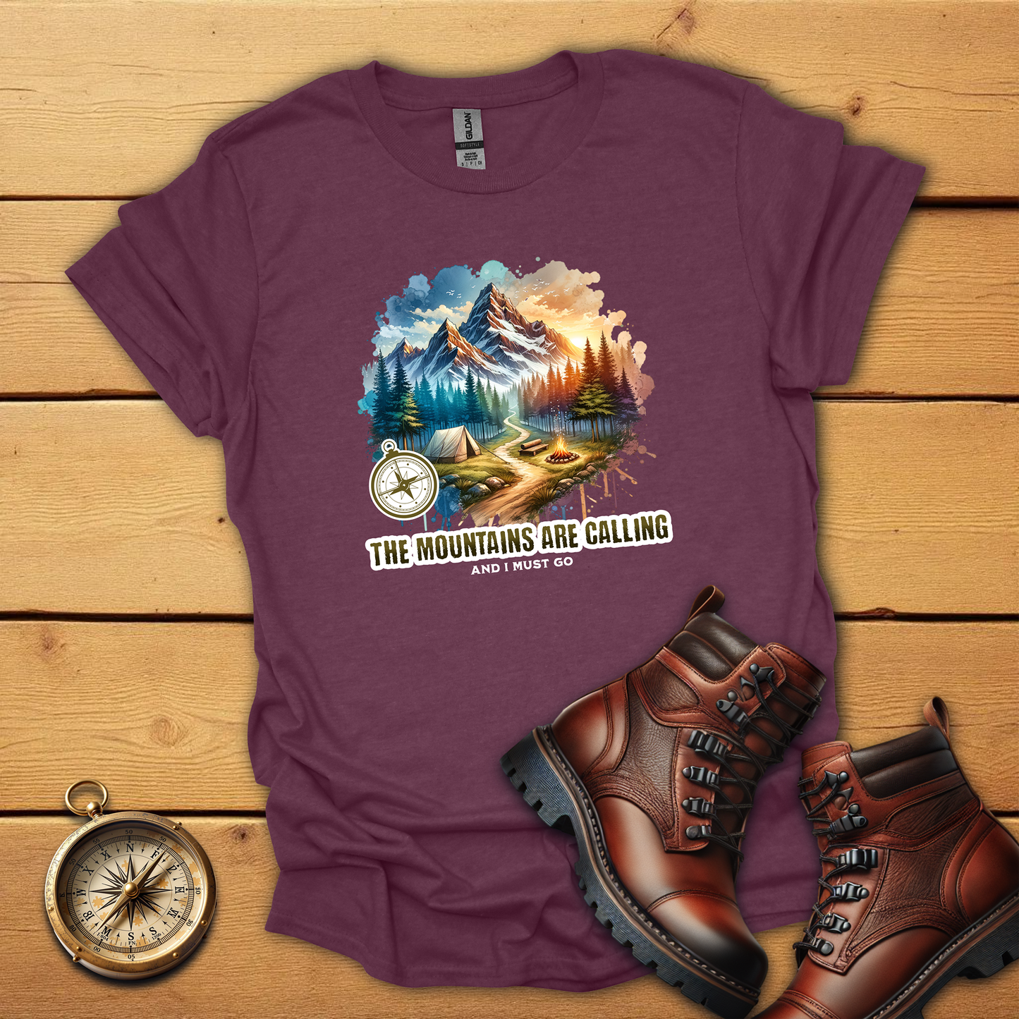 The mountains are calling and I must go T-Shirt