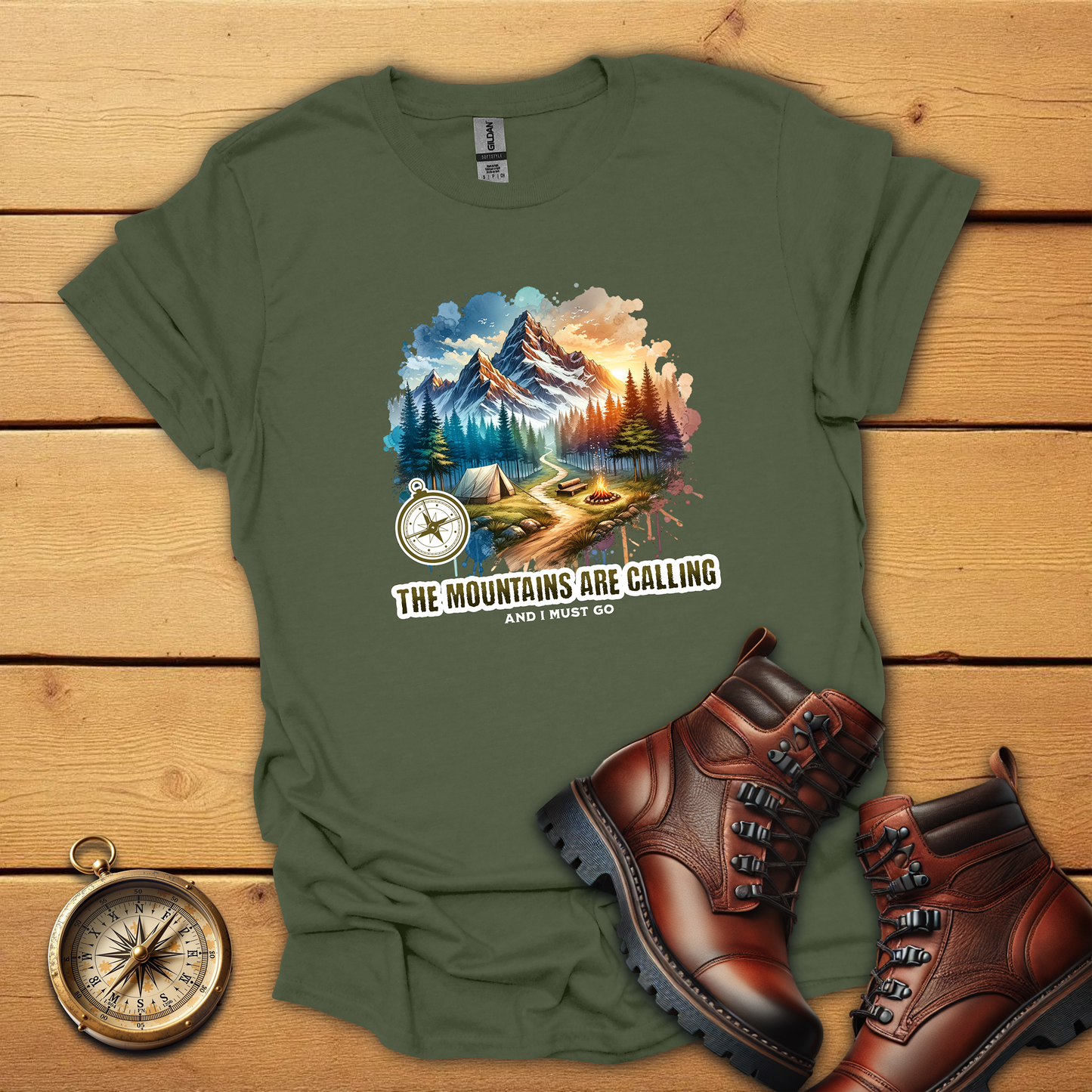 The mountains are calling and I must go T-Shirt