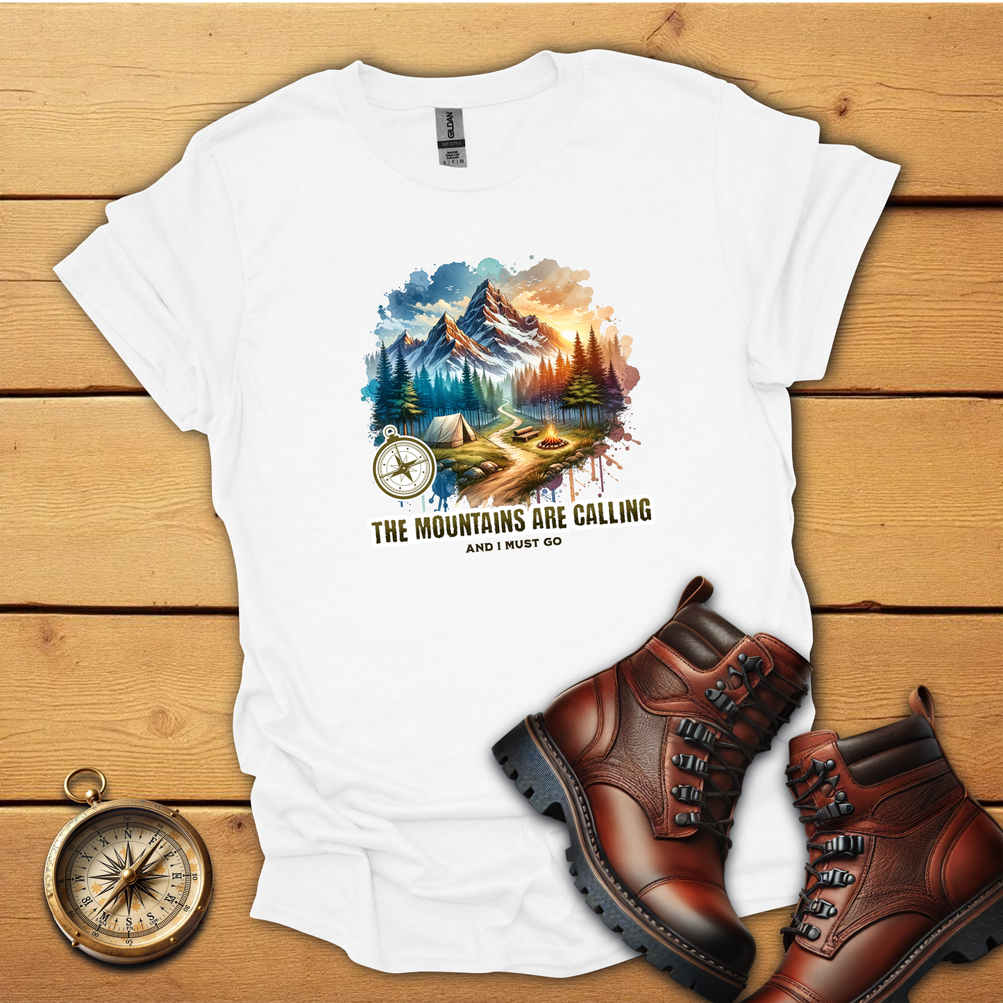 The mountains are calling and I must go T-Shirt