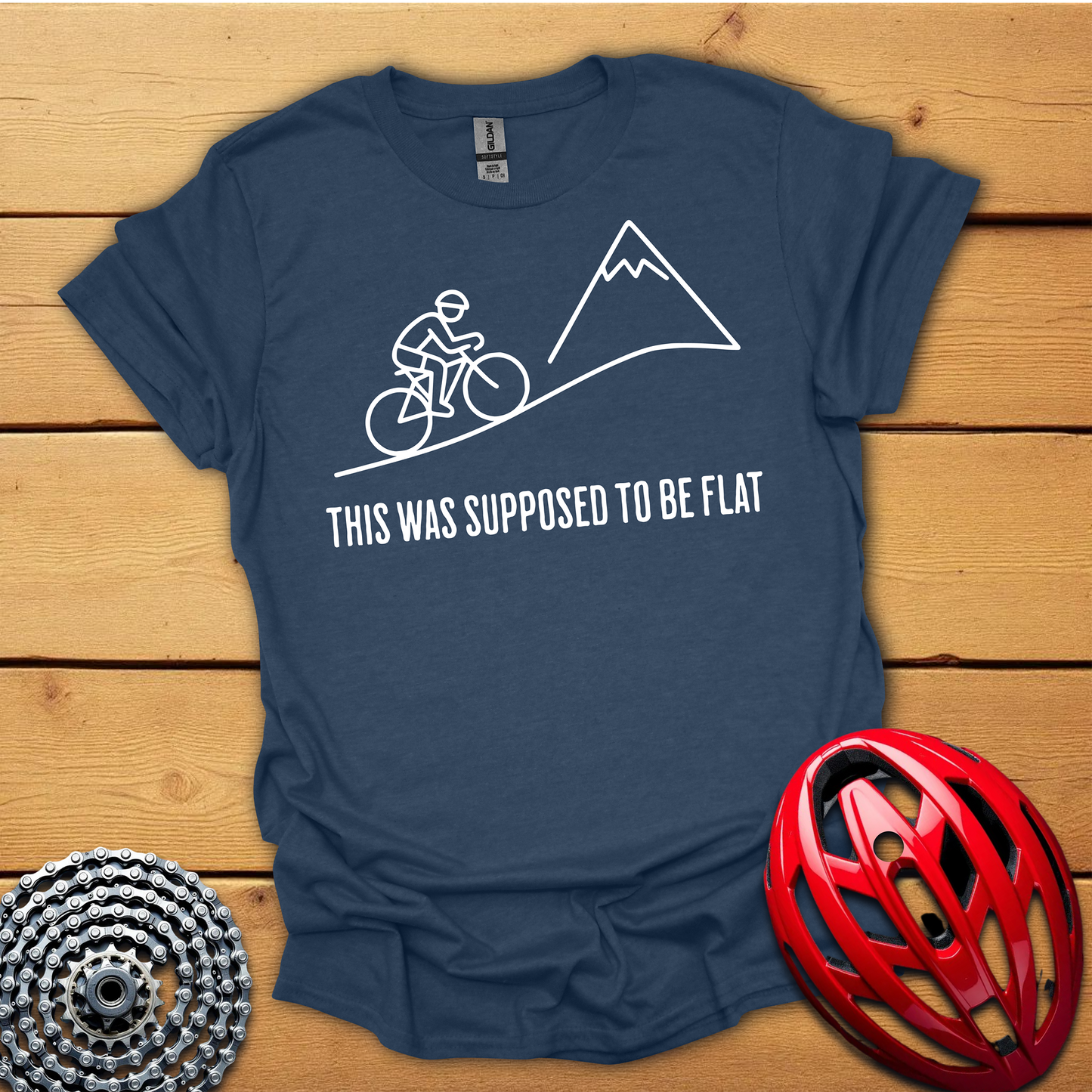 This was supposed to be flat cycling T-Shirt