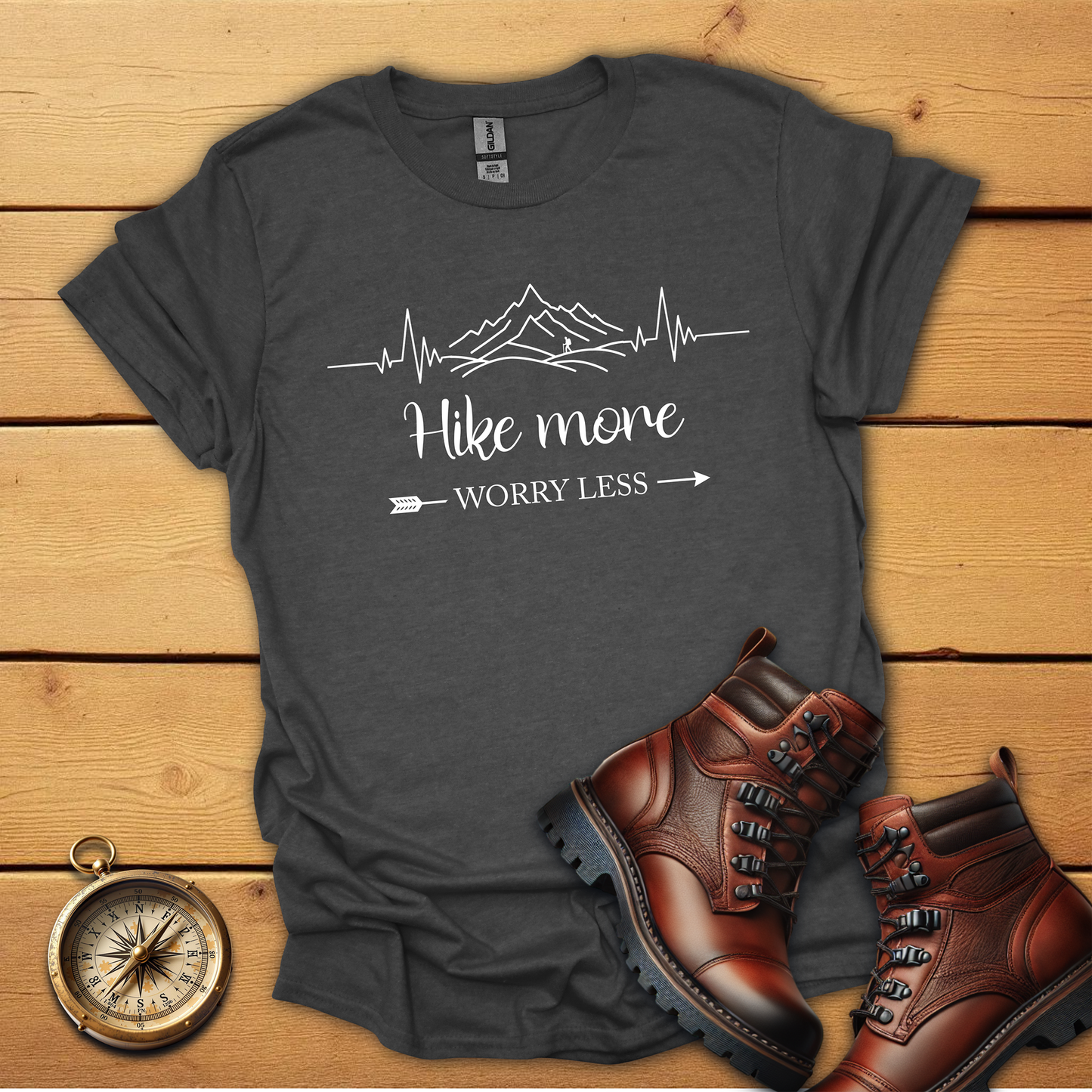 Hike more Worry less T-Shirt