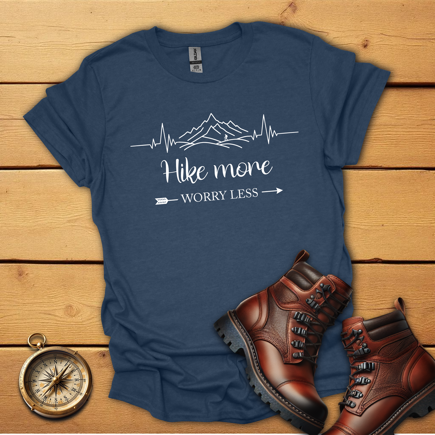 Hike more Worry less T-Shirt