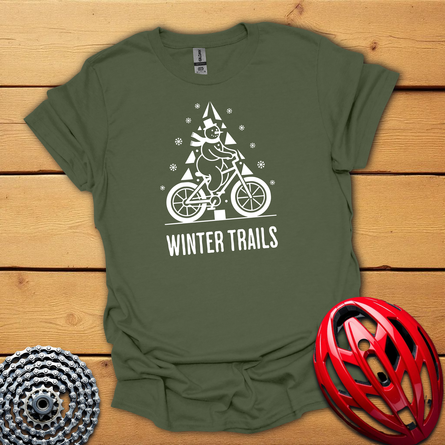 Winter Trails 3 cycling T-Shirt