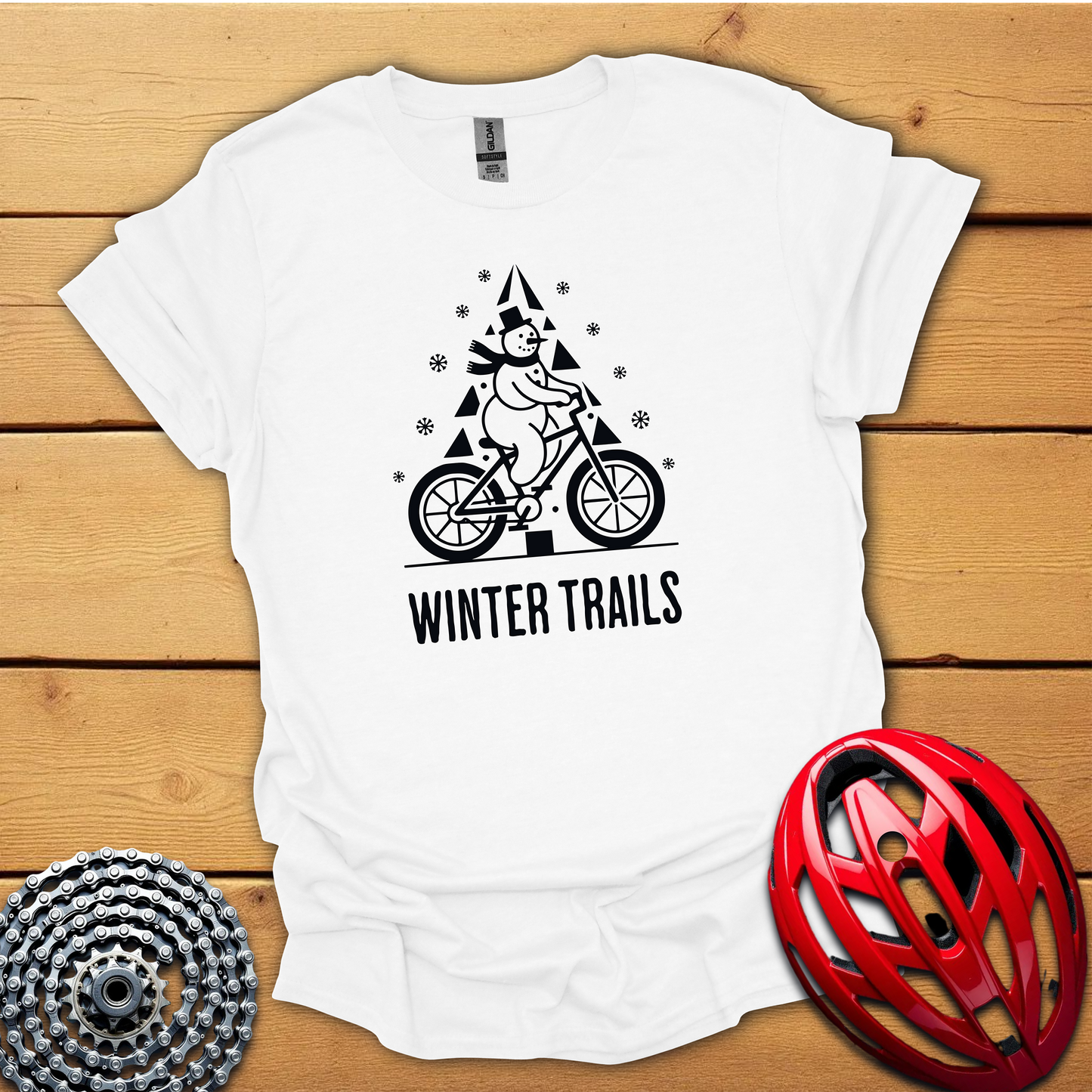 Winter Trails 3 cycling T-Shirt