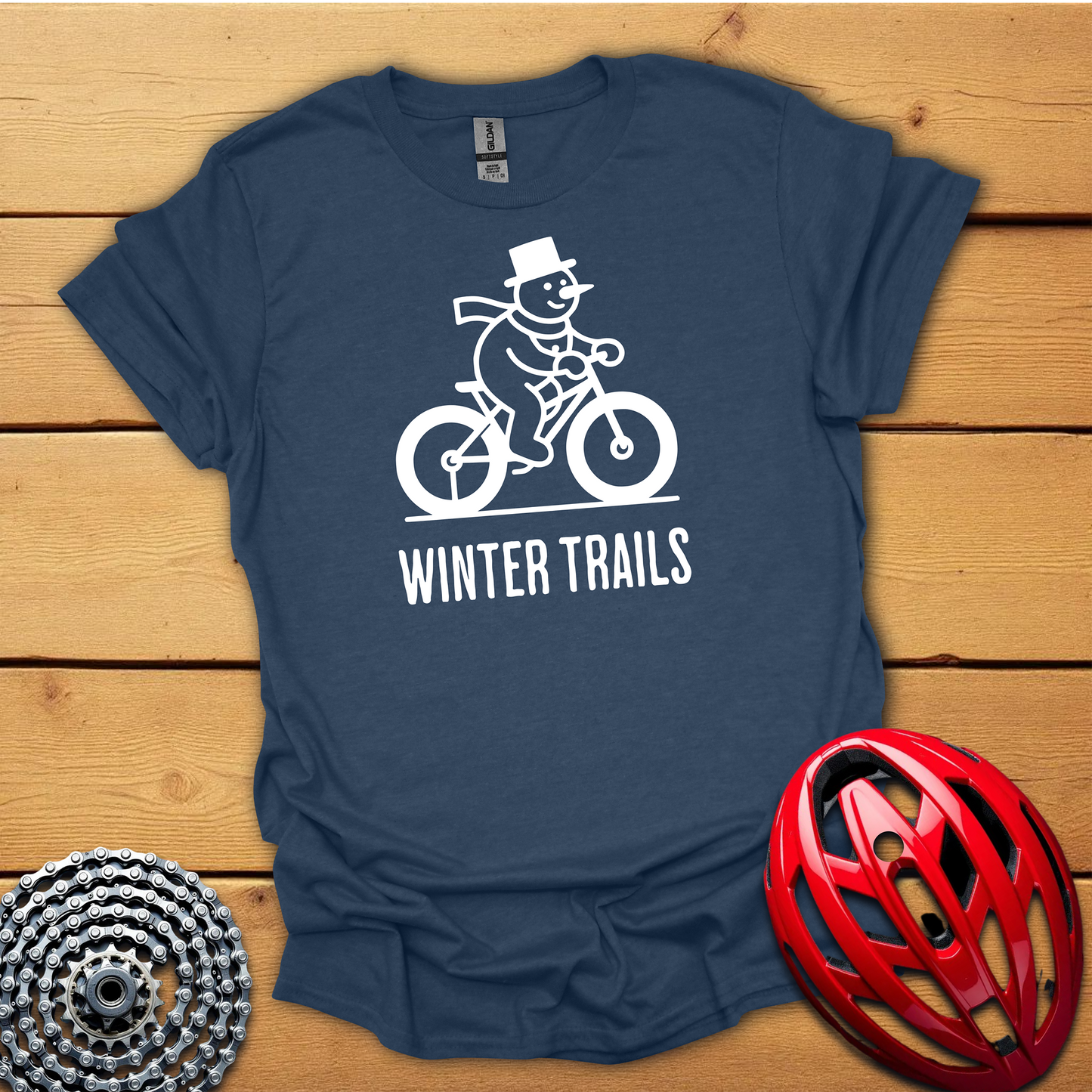 Winter Trails cycling T-Shirt